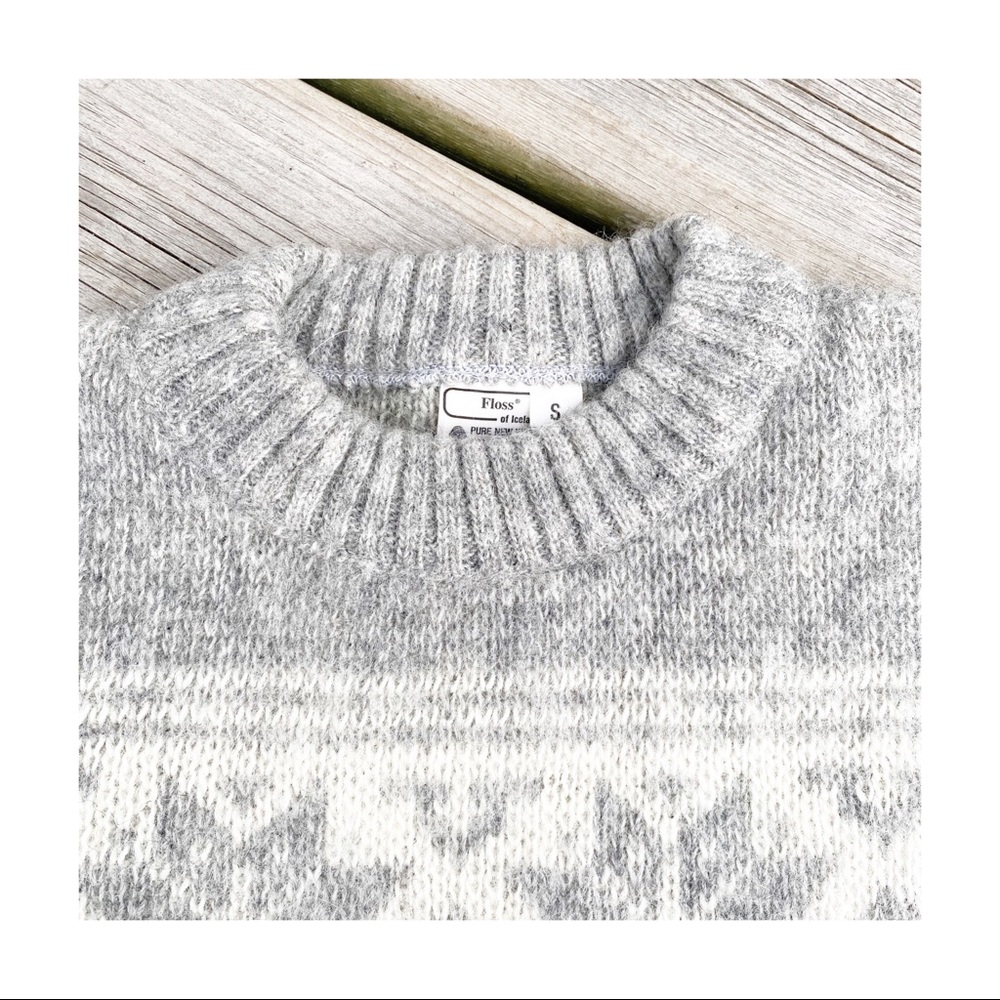 SoldFloss of Iceland Pure New Wool Sweater Stag - Picture 2 of 11